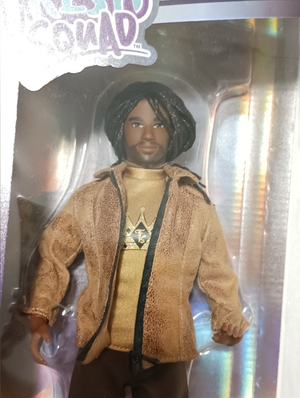 NEW Fresh Squad *Miles* Fashion Doll  Platinum Collection, Dreds Hair 12in Tall